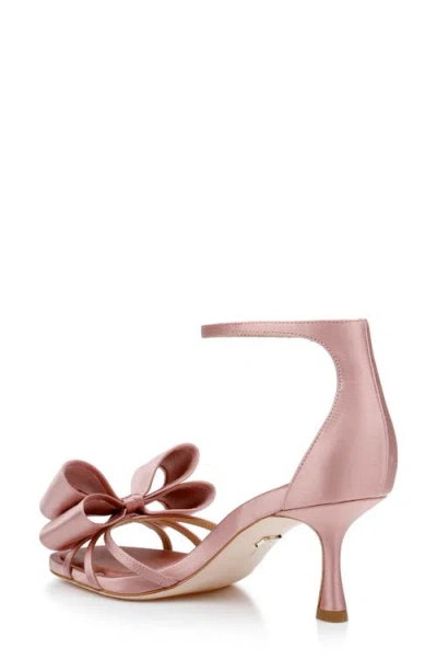 Badgley Mischka Collection Alysha Ankle Strap Sandal In Pink