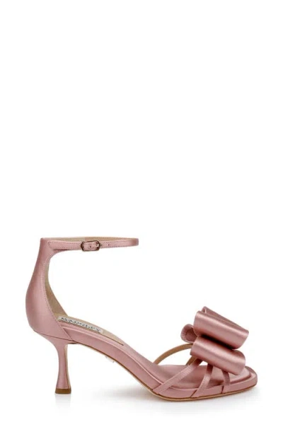 Badgley Mischka Collection Alysha Ankle Strap Sandal In Pink