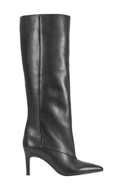 Marc Fisher Ltd Gentle Pointed Toe Knee High Boot In Black