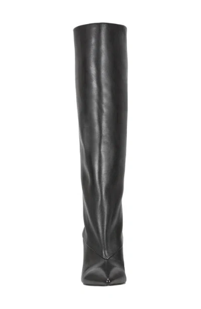 Marc Fisher Ltd Gentle Pointed Toe Knee High Boot In Black