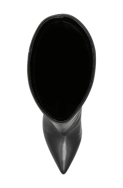 Marc Fisher Ltd Gentle Pointed Toe Knee High Boot In Black