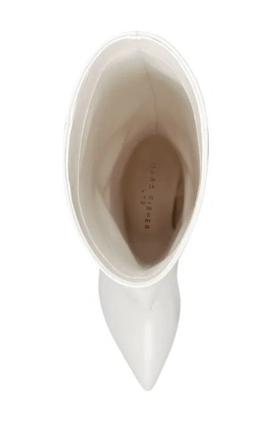 Marc Fisher Ltd Gentle Pointed Toe Knee High Boot In White