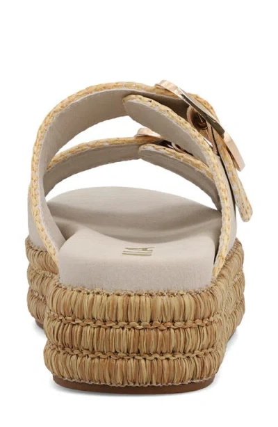 Mia Women's Mieko Seashell Platform Sandals In Beige In White