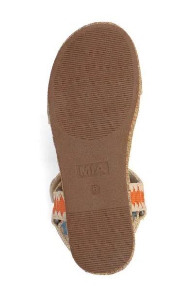 Mia Women's Malti Flatform Round Toe Sandals In Multi