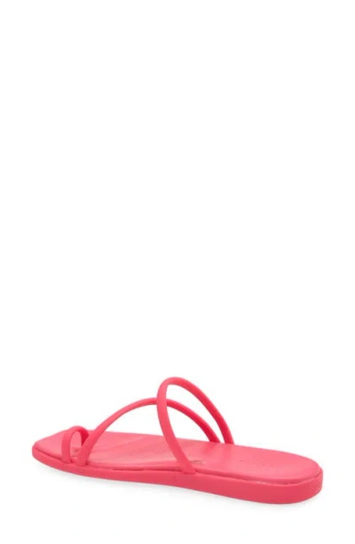 Crocs Miami Toe Loop Sandal In Pink