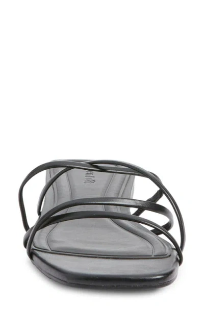 Open Edit Korva Slide Sandal In Black