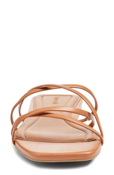 Open Edit Korva Slide Sandal In Brown