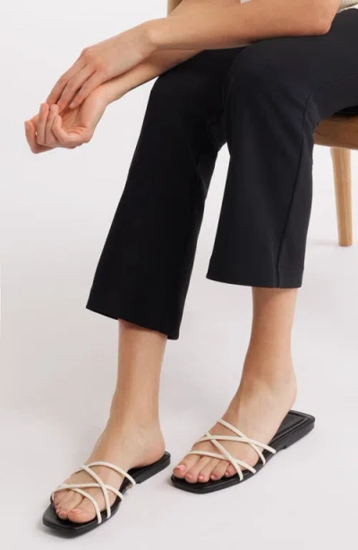 Open Edit Korva Slide Sandal In White