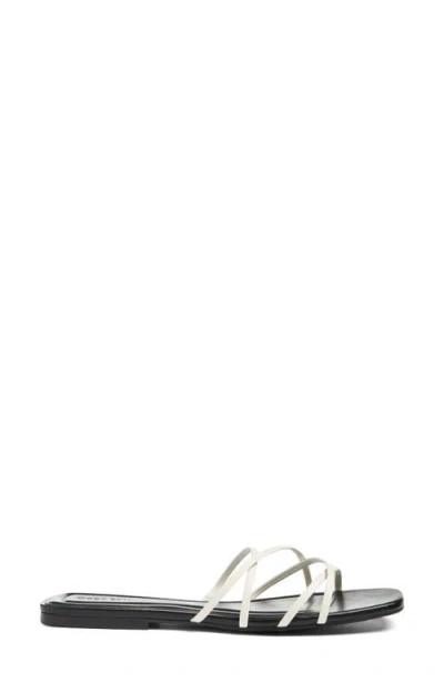 Open Edit Korva Slide Sandal In White
