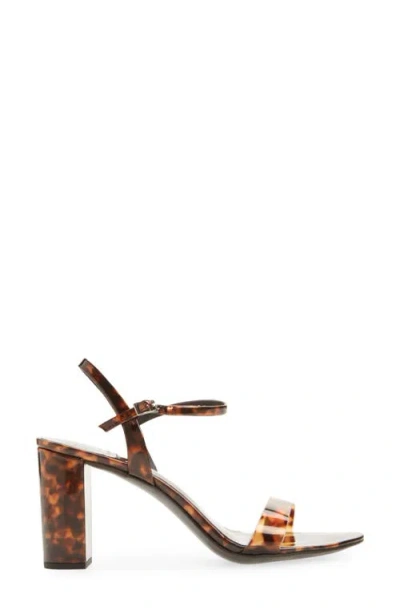 Jeffrey Campbell Go-there Block Heel Sandal In Animal Print