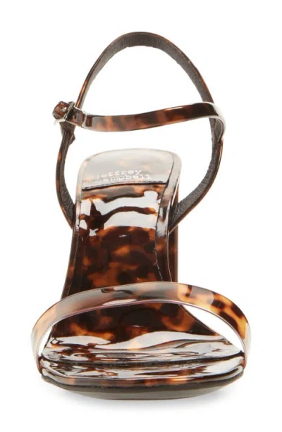 Jeffrey Campbell Go-there Block Heel Sandal In Animal Print