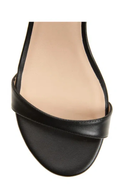Stuart Weitzman Nudist Wrap Sandal In Black