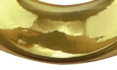 Panacea Doorknocker Drop Earrings In Gold