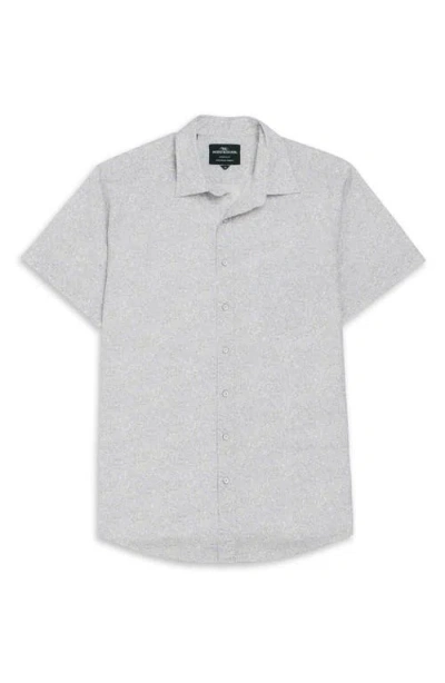 Rodd & Gunn Blenheim Short Sleeve Button-up Shirt In Neutral
