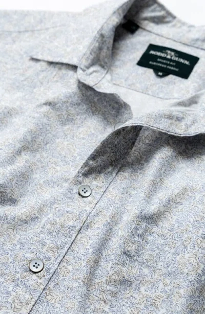 Rodd & Gunn Blenheim Short Sleeve Button-up Shirt In Neutral