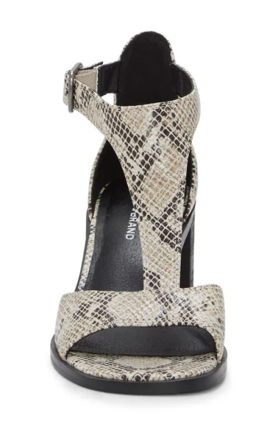 Lucky Brand Women's Sabeni T-strap Block-heel City Sandals In Animal Print