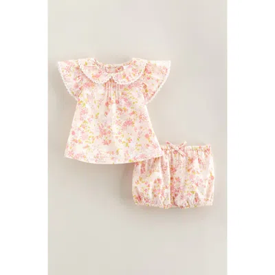 Nordstrom Flutter Top & Bloomers Set In Multi