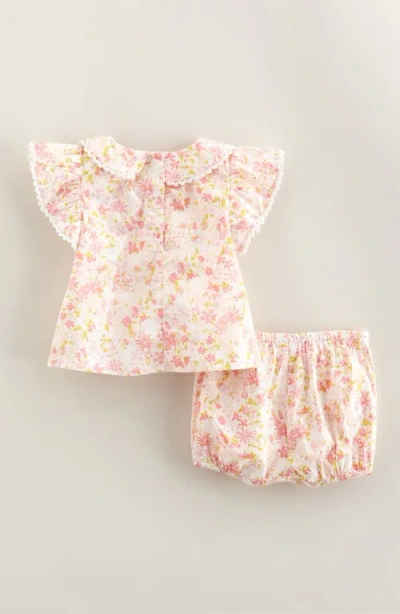Nordstrom Flutter Top & Bloomers Set In Multi