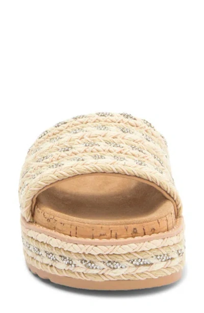 Steve Madden Beller Platform Slide Sandal In Multi