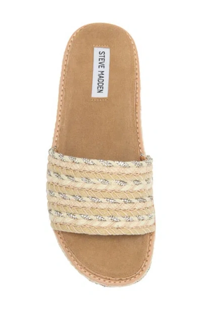 Steve Madden Beller Platform Slide Sandal In Multi