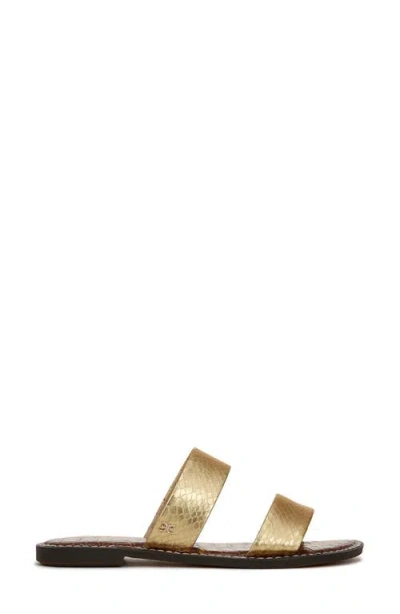 Sam Edelman Women's Gala Slide Sandals In Gold