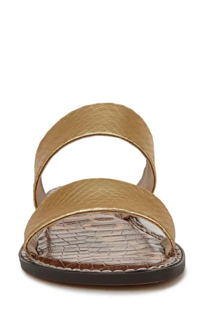 Sam Edelman Women's Gala Slide Sandals In Gold
