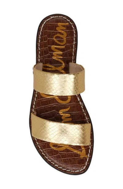 Sam Edelman Women's Gala Slide Sandals In Gold