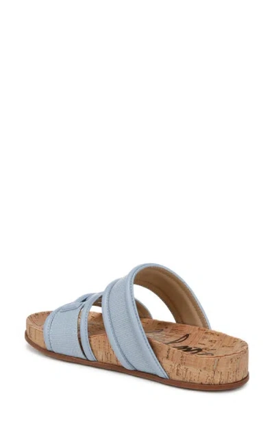 Sam Edelman Rowan Platform Sandal In Blue
