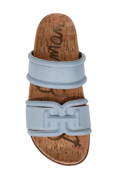 Sam Edelman Rowan Platform Sandal In Blue