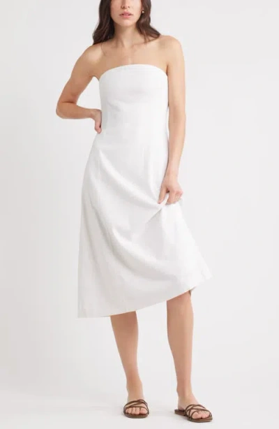 Open Edit Korva Slide Sandal In Brown