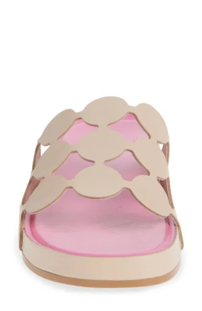 Cecelia New York Emily Slide Sandal In Neutral