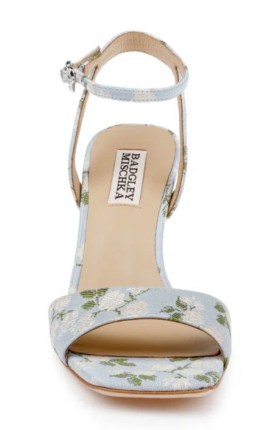 Badgley Mischka Collection Cady Ankle Strap Sandal In Multi