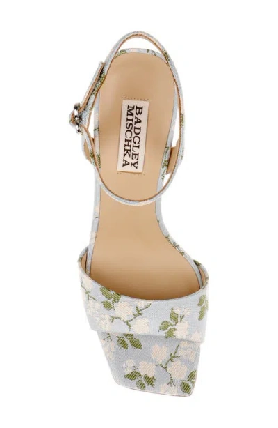 Badgley Mischka Collection Cady Ankle Strap Sandal In Multi