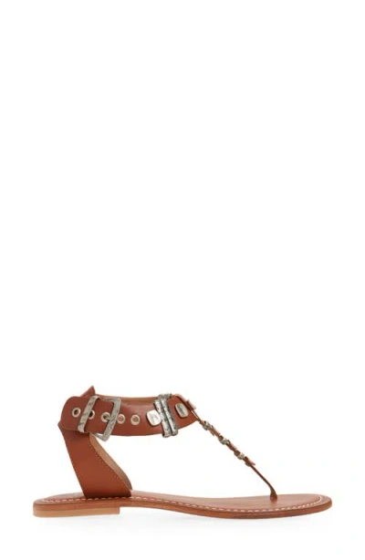 Jeffrey Campbell Leif Sandal In Brown
