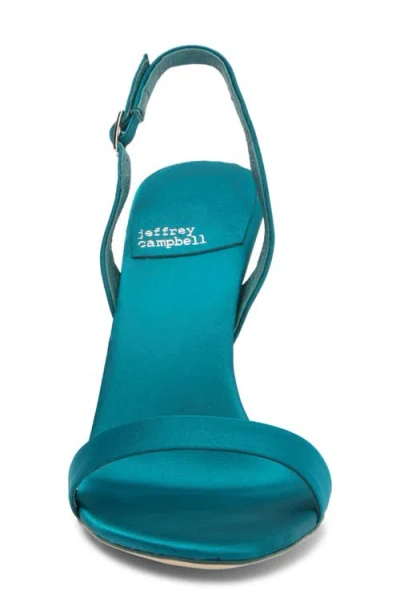 Jeffrey Campbell Go-getter Sandal In Blue