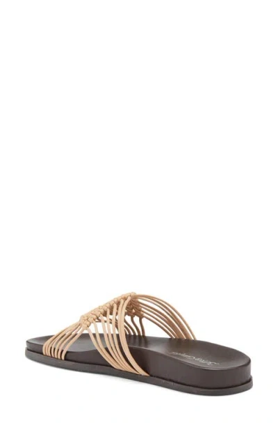 Jeffrey Campbell Plait Sandal In Sand