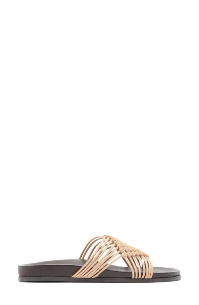 Jeffrey Campbell Plait Sandal In Sand