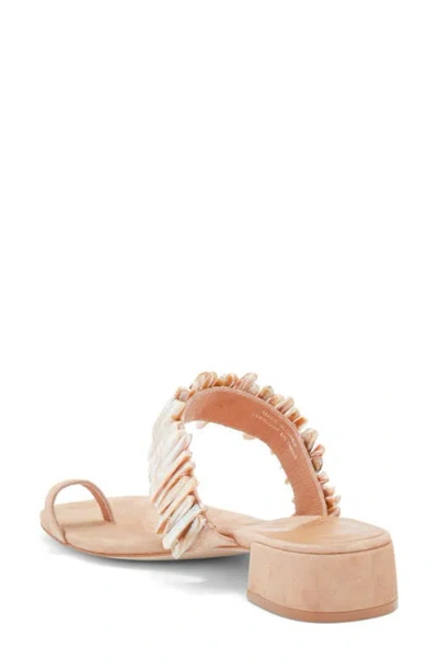 Jeffrey Campbell Undine Toe Loop Sandal In Neutral