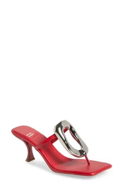 Jeffrey Campbell Linq-up-2 Sandal In Red