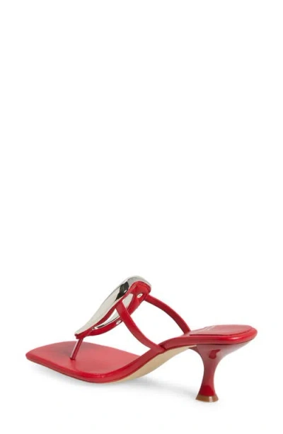 Jeffrey Campbell Linq-up-2 Sandal In Red