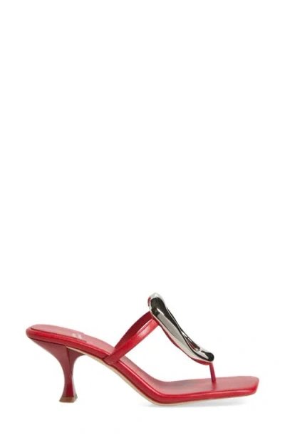 Jeffrey Campbell Linq-up-2 Sandal In Red