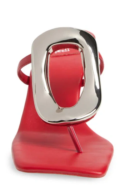 Jeffrey Campbell Linq-up-2 Sandal In Red