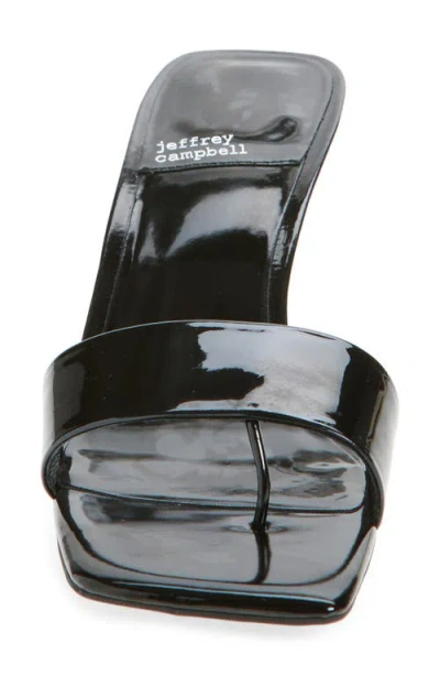 Jeffrey Campbell Capture Slide Sandal In Black