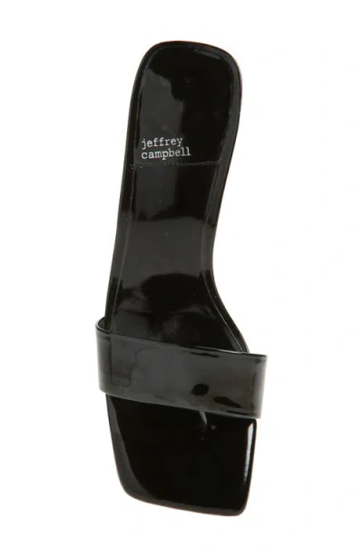 Jeffrey Campbell Capture Slide Sandal In Black