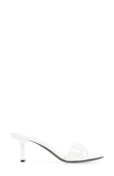 Jeffrey Campbell Capture Slide Sandal In White