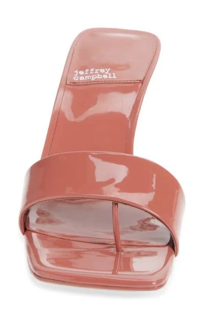 Jeffrey Campbell Capture Slide Sandal In Brown