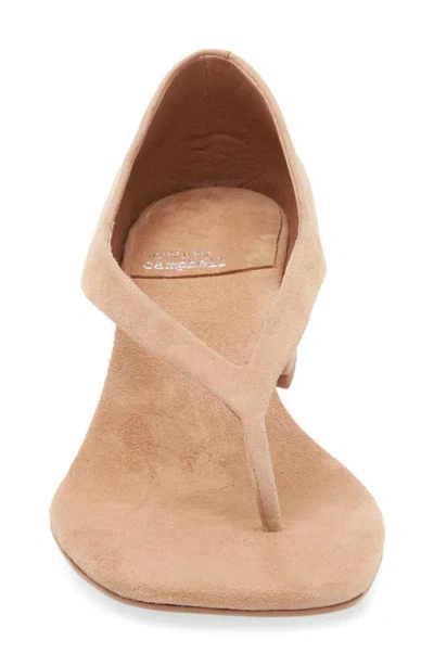 Jeffrey Campbell Emelie Kitten Heel Sandal In Brown