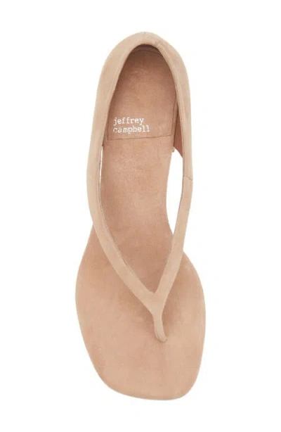 Jeffrey Campbell Emelie Kitten Heel Sandal In Brown