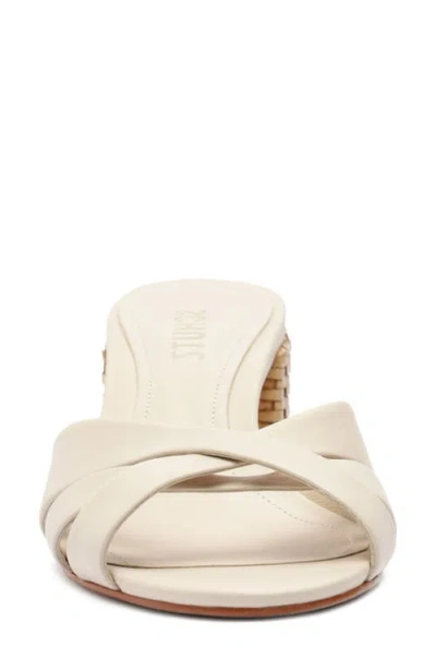Schutz Keefa Straw Mule Heel In Beige, Women's At Urban Outfitters In Multi