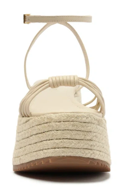 Schutz Livia Platform Wedge Sandal In Multi